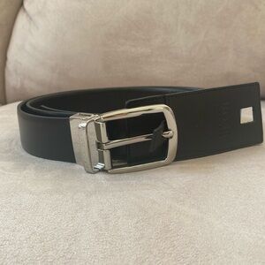 NWT Hugo Boss Black Leather Belt